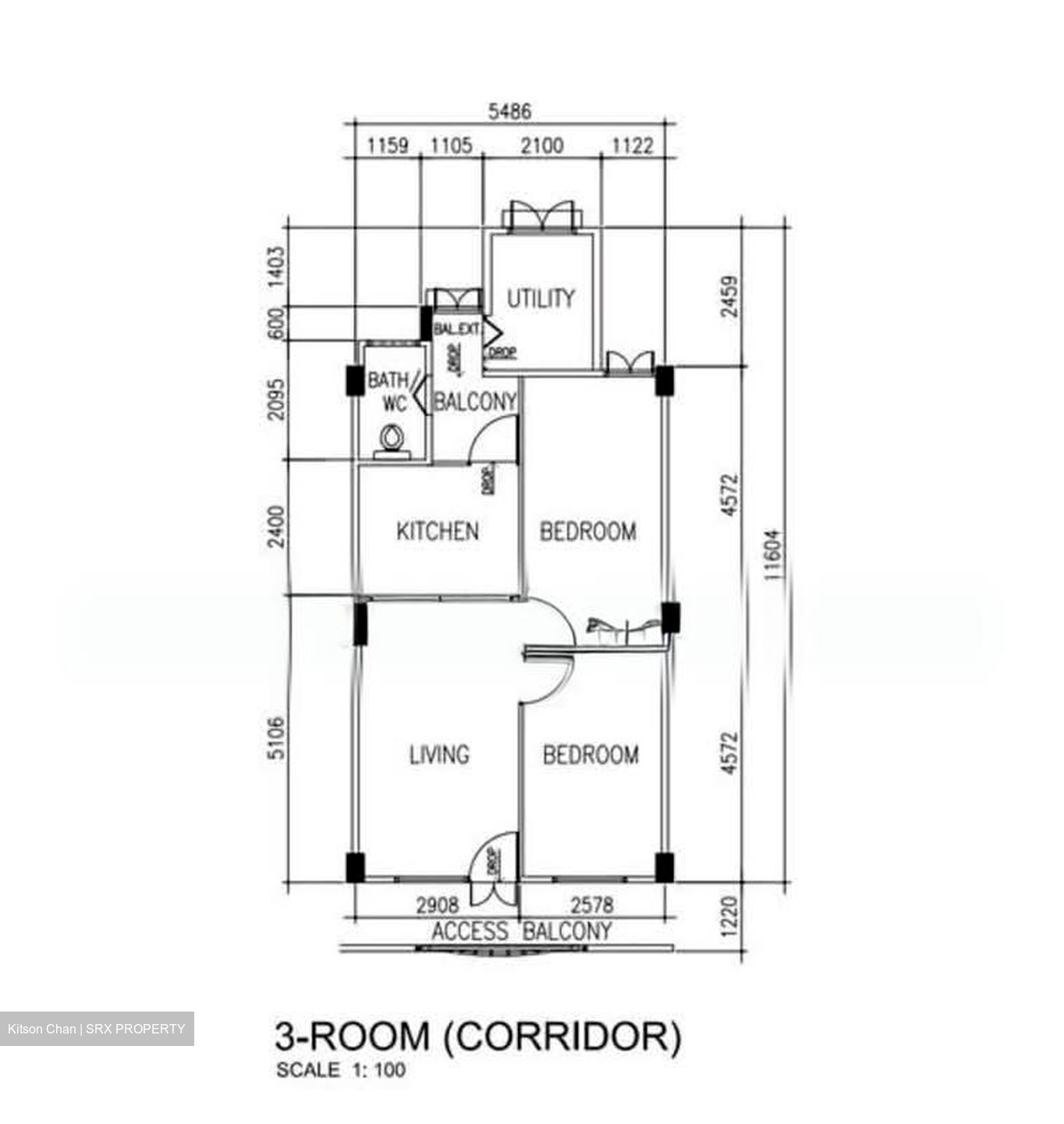 Blk 9 Selegie House (Central Area), HDB 3 Rooms #557284841